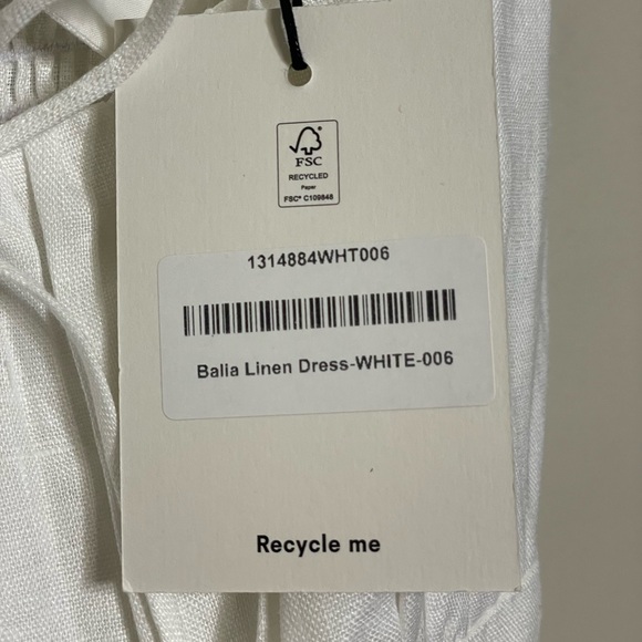 Reformation White Midi Dress - Picture 11 of 15